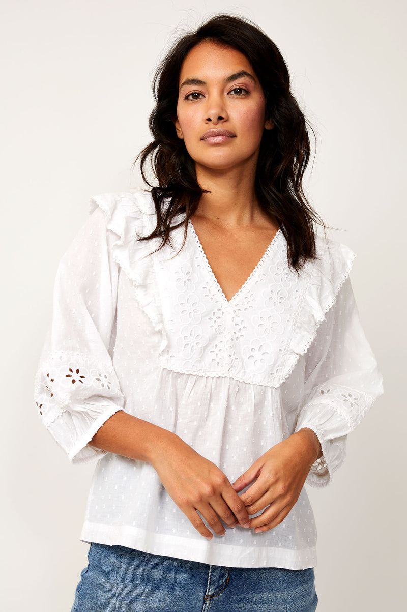     Ivy-Blouse-White