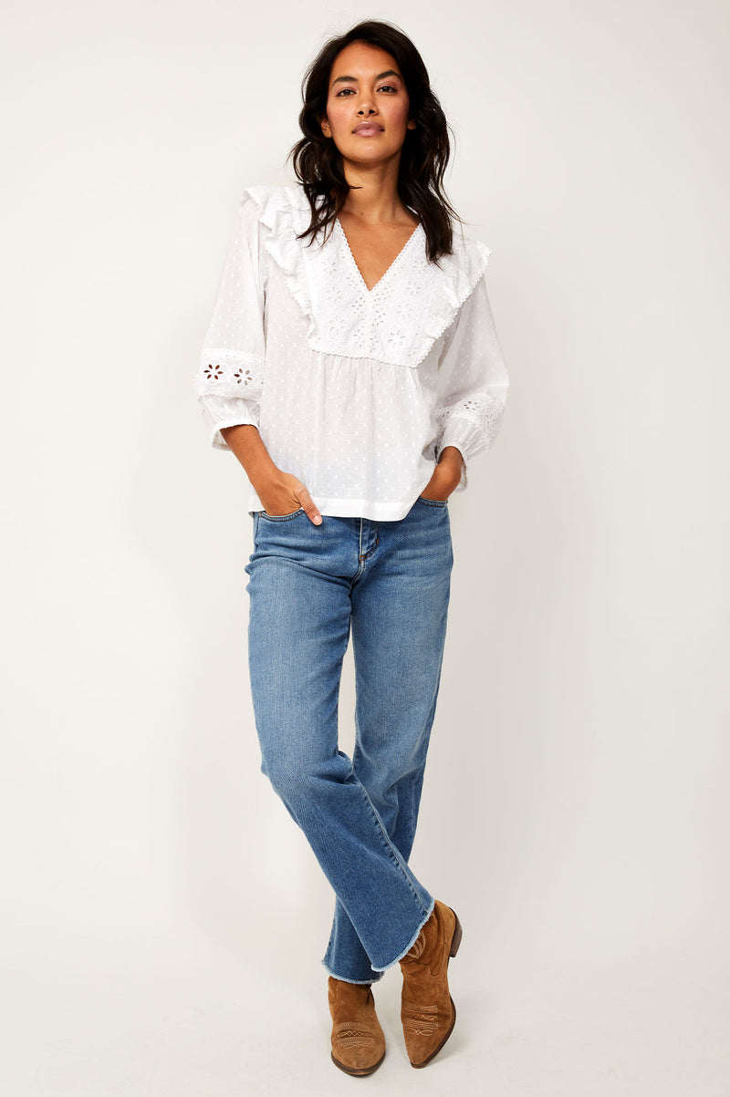     Ivy-Blouse-White