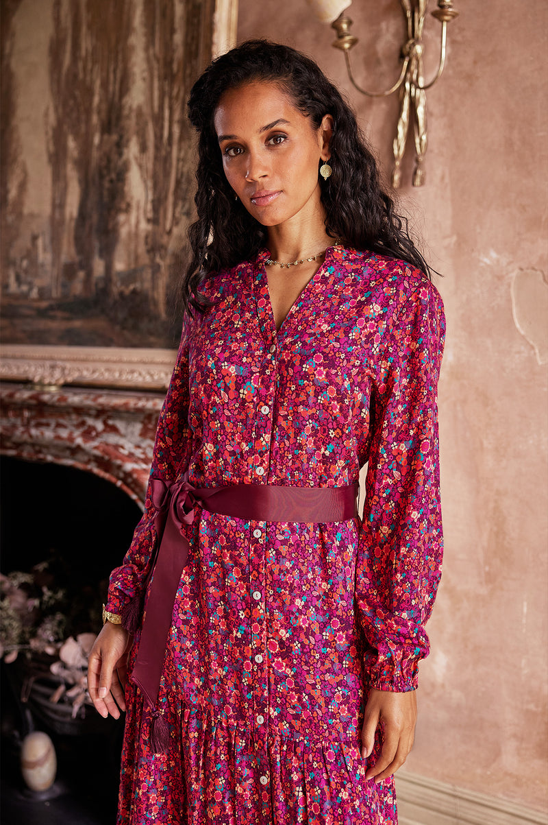 Jessica-Shirt-Dress-Ditsy-Burgundy