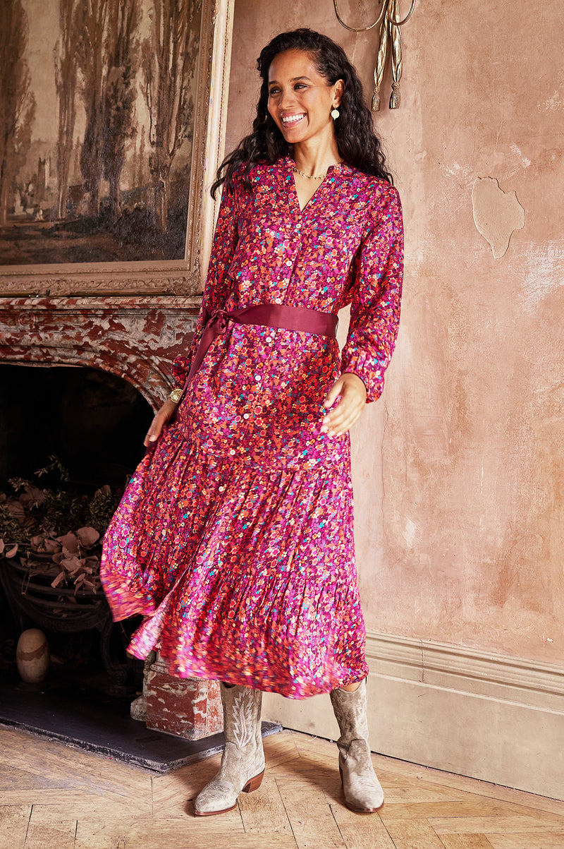 Jessica-Shirt-Dress-Ditsy-Burgundy