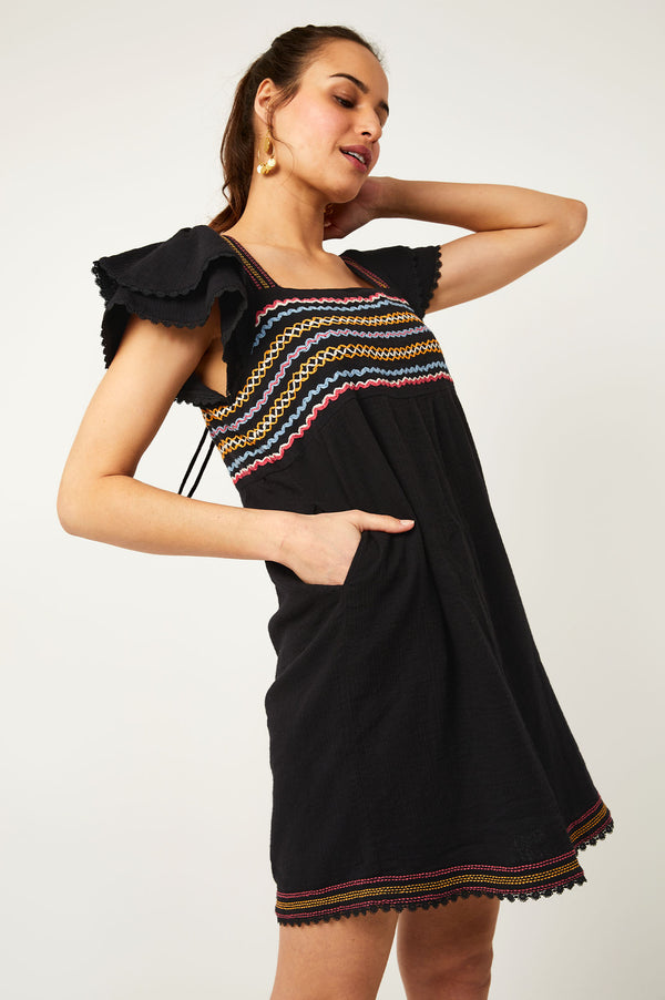 Kallie-Embroidered-Dress-Black-Multi