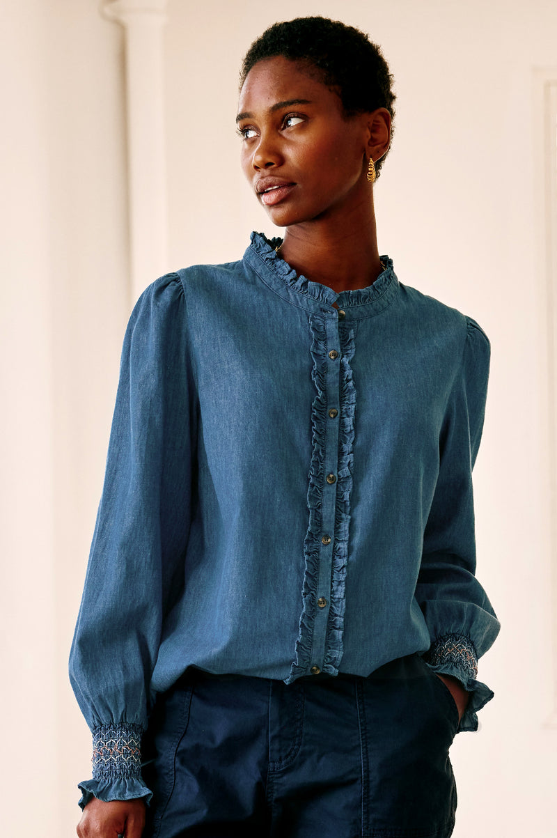 Kylie-Denim-Blouse-Mid-Vintage