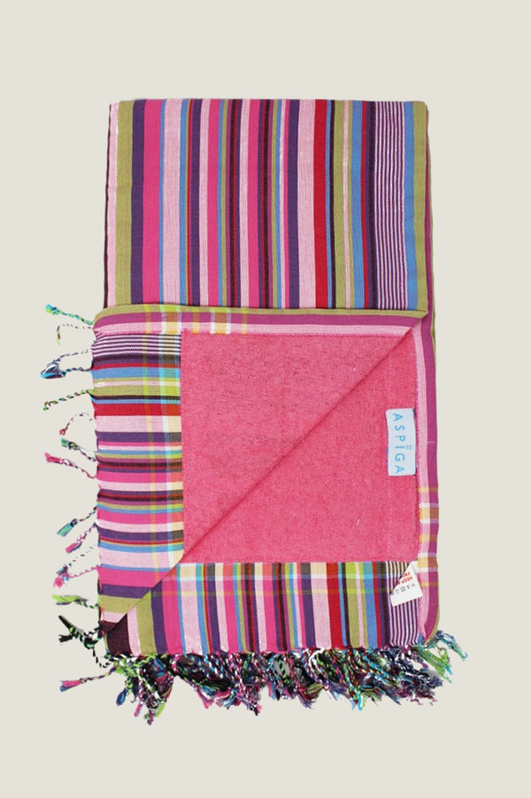 Lenha Kikoy Towel | Pink - Aspiga