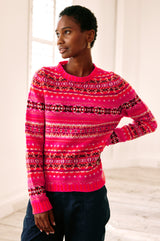 Westray-Fairisle-Sweater-by-Eribe-Pink-Punk