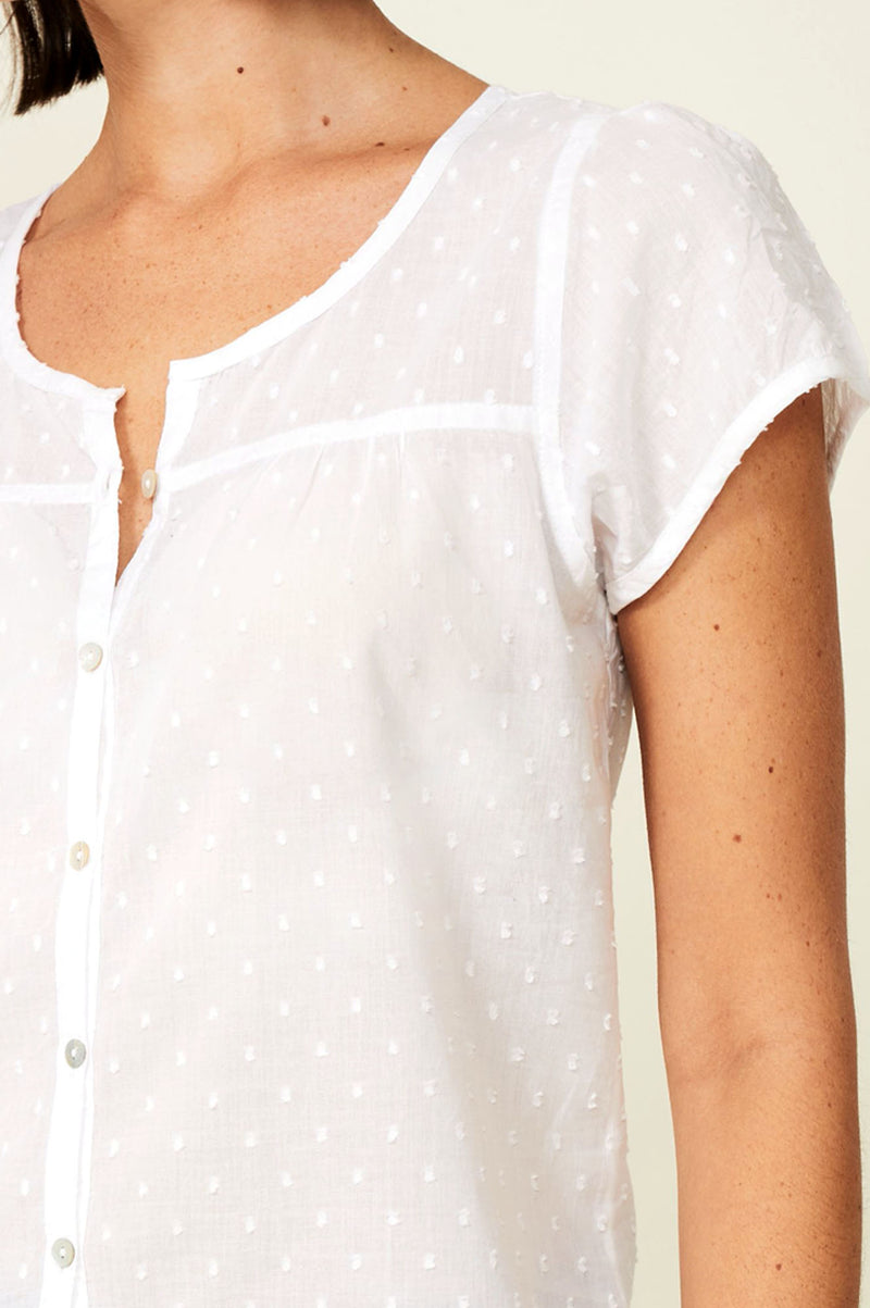 Lisbon-Organic-Cotton-Dobby-Shirt-White  