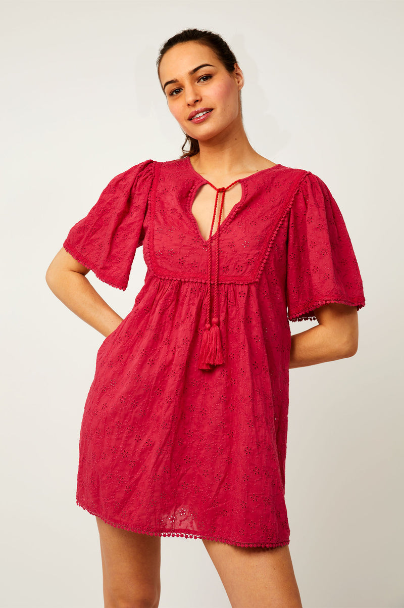 Madison-Kaftan-Hot-Coral