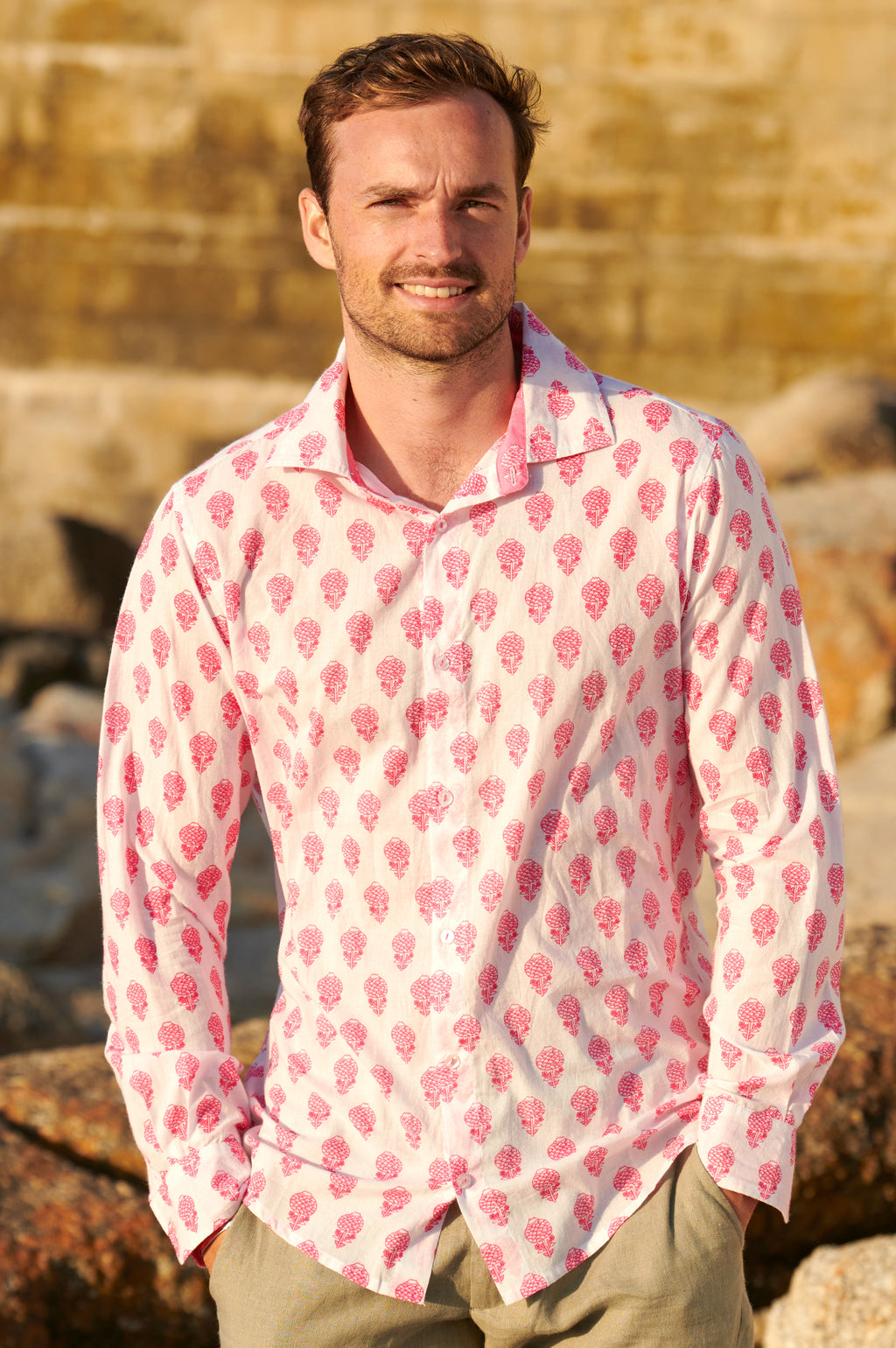 pink pineapple shirt mens