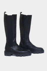 Monza-Chunky-Sole-Boot-Black