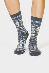 Mens-Neeva-Christmas-Socks-Dark-Grey-Marle