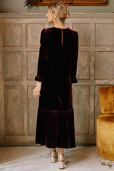 Eva-Velvet-Skirt-Berry