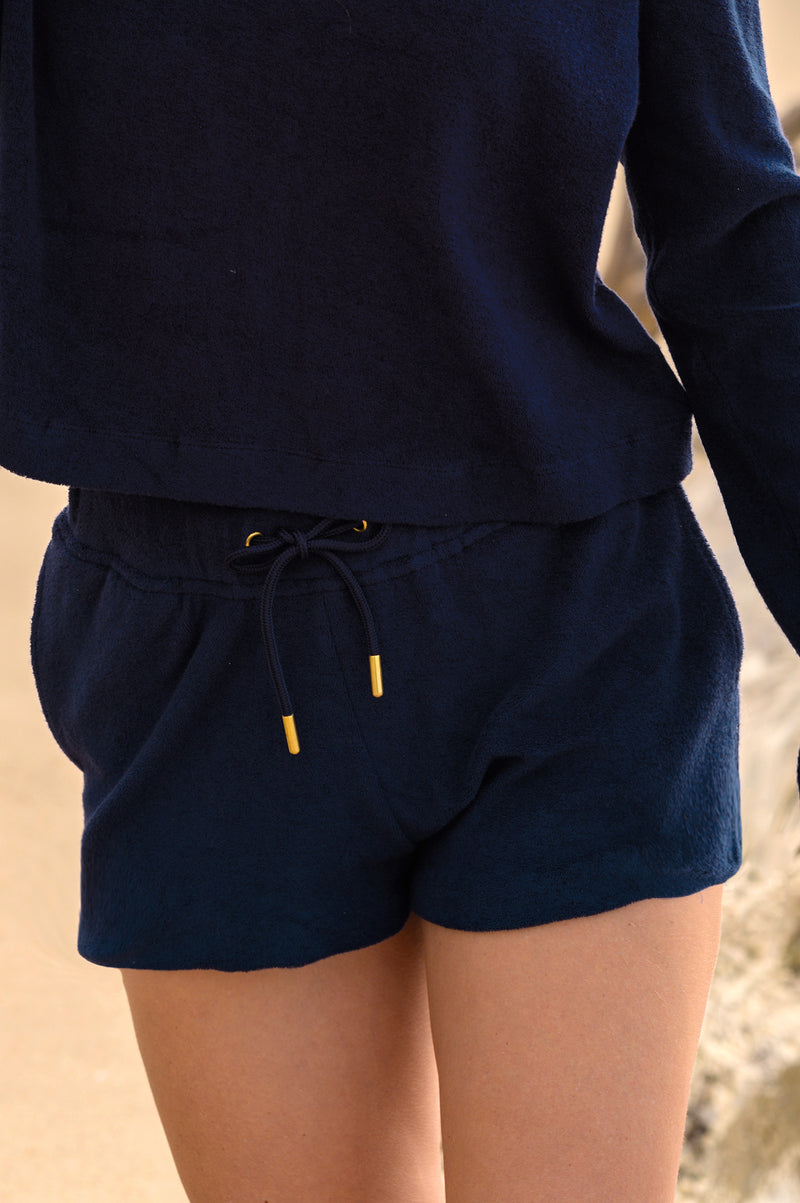 Towelling-Shorts-Navy