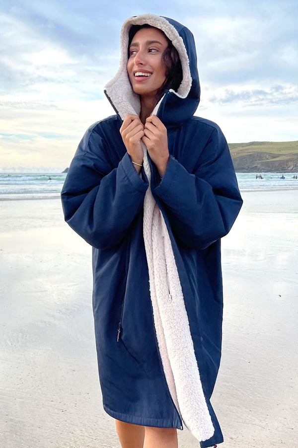 Eco-Beach-Coat-Navy