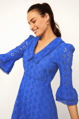 Victoria-Broderie-Collar-Dress-Cobalt-Blue