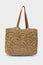 Raffia Crochet Beach Bag | Natural