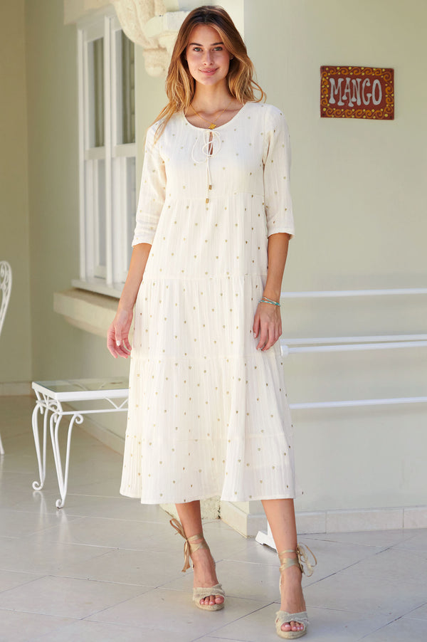 Crystal-Embroidered-Midi-Dress-Ivory-Gold