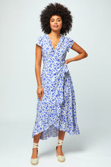 Demi-Wrap-Dress-Cheetah-Cream/Blue
