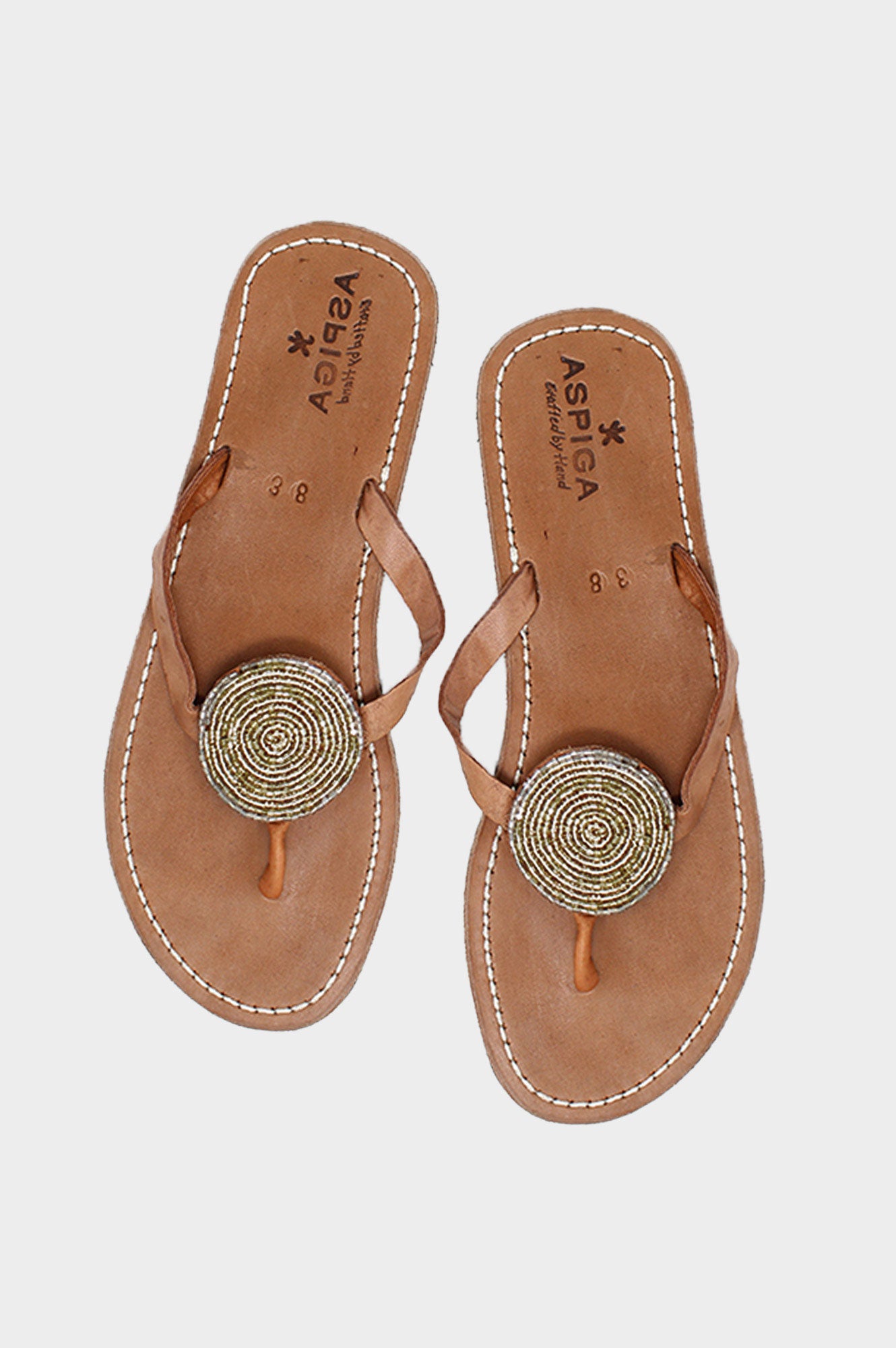 Disc-Sandals-Goldshine