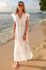 Nyla-Beach-Kaftan-White