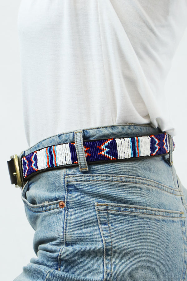 Faru Belt | Dark Blue - Aspiga