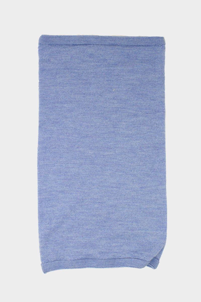 Merino-Neck-Warmer/Snood-Mid-Blue