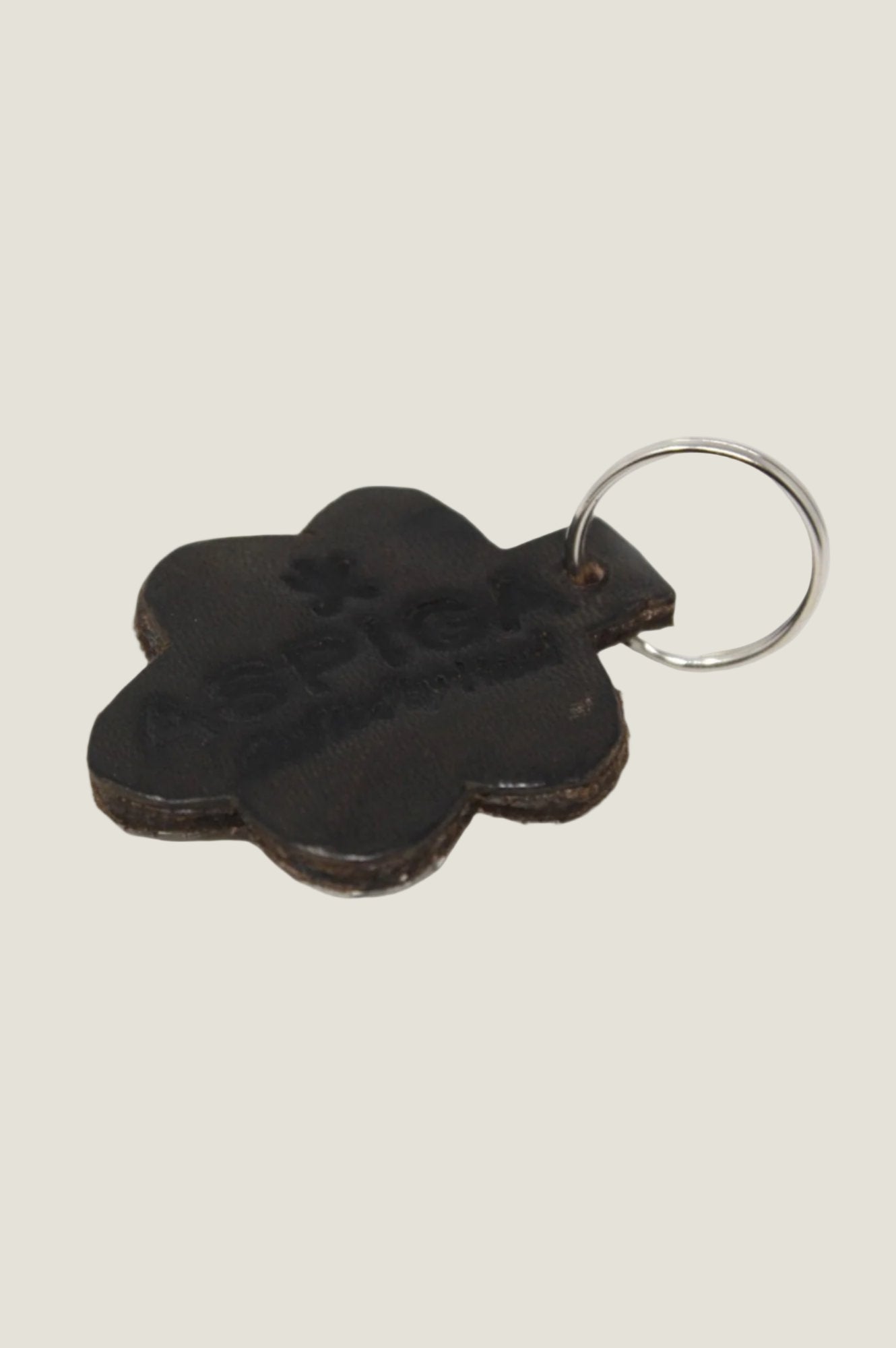Aspiga Sustainable Kenyan Beaded Flower Keyring Leather and Glass ...