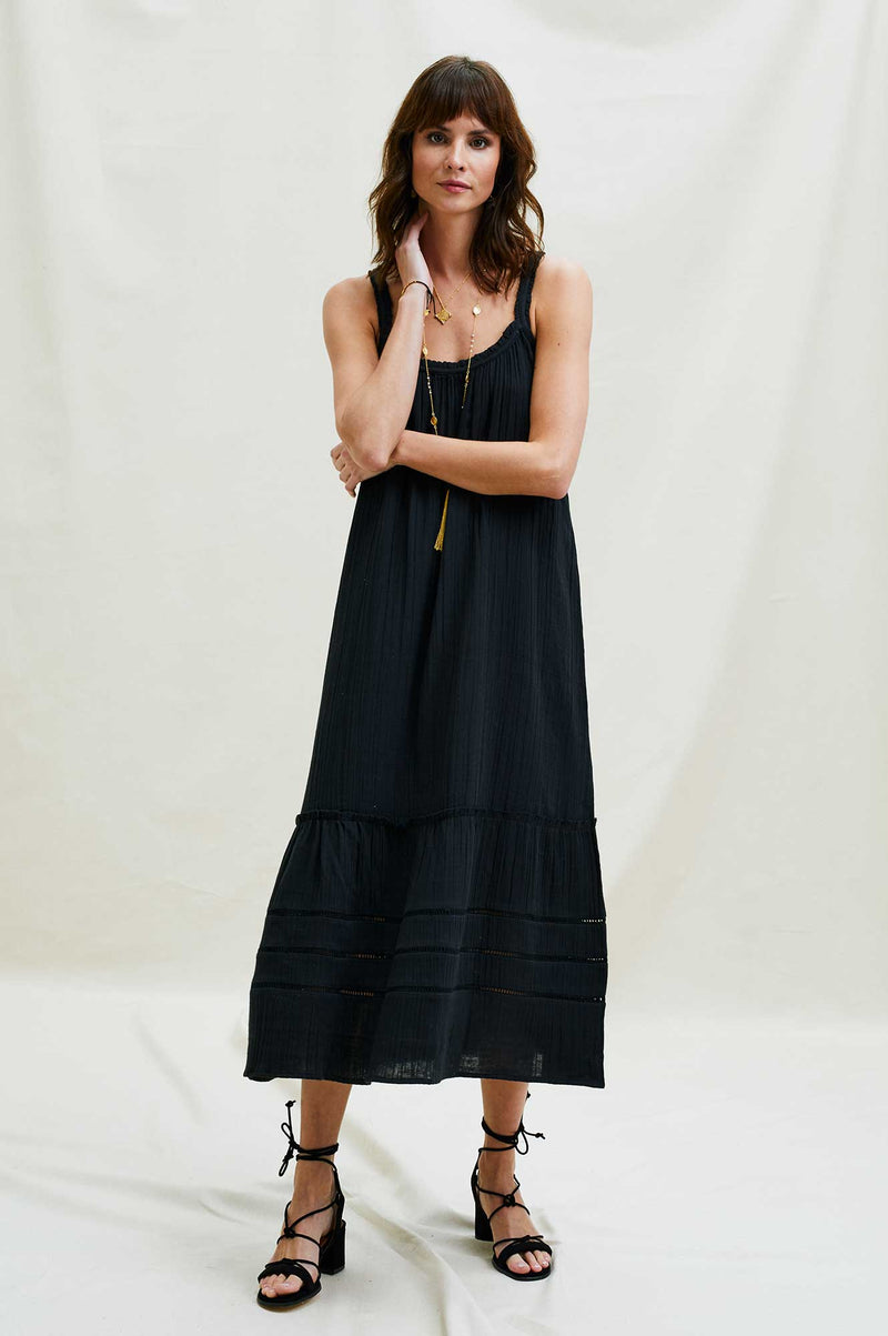 Frankie Maxi Dress | Black