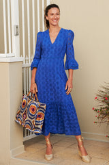 Victoria-Broderie-Collar-Dress-Cobalt-Blue