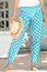Harem Trousers | Tile Print Turquoise