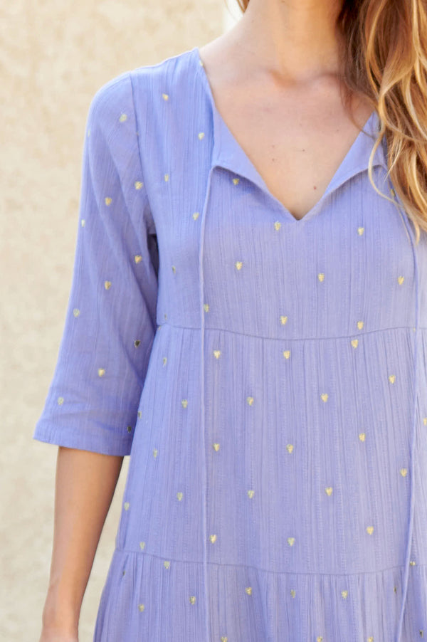 Crystal-Embroidered-Midi-Dress-Iris-Blue/Gold