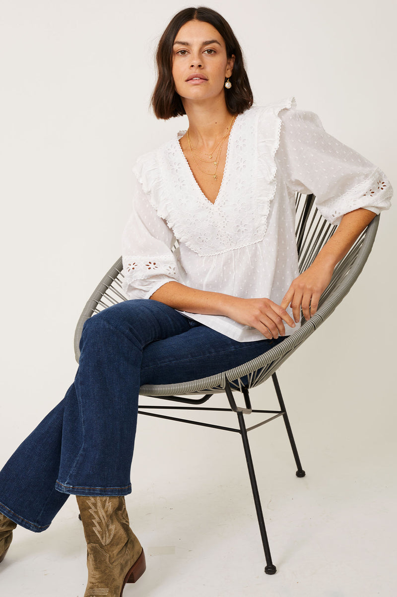     Ivy-Blouse-White