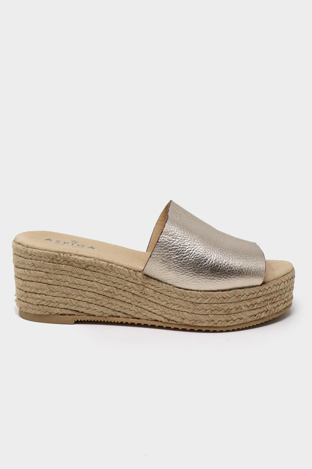 Espadrille outlet wedge mule