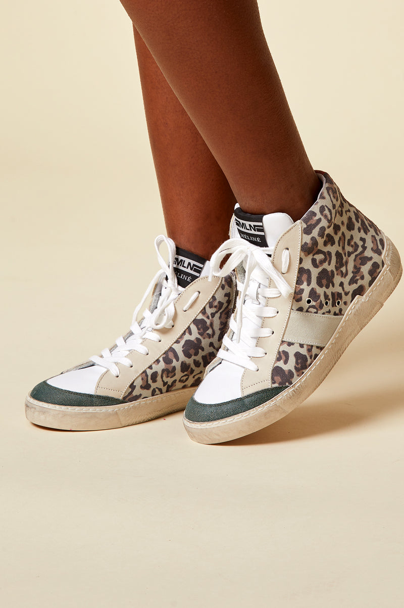 High Top Trainers | Leopard