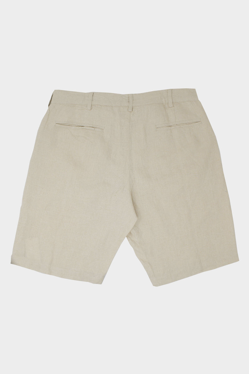 Men’s Linen Shorts | Natural