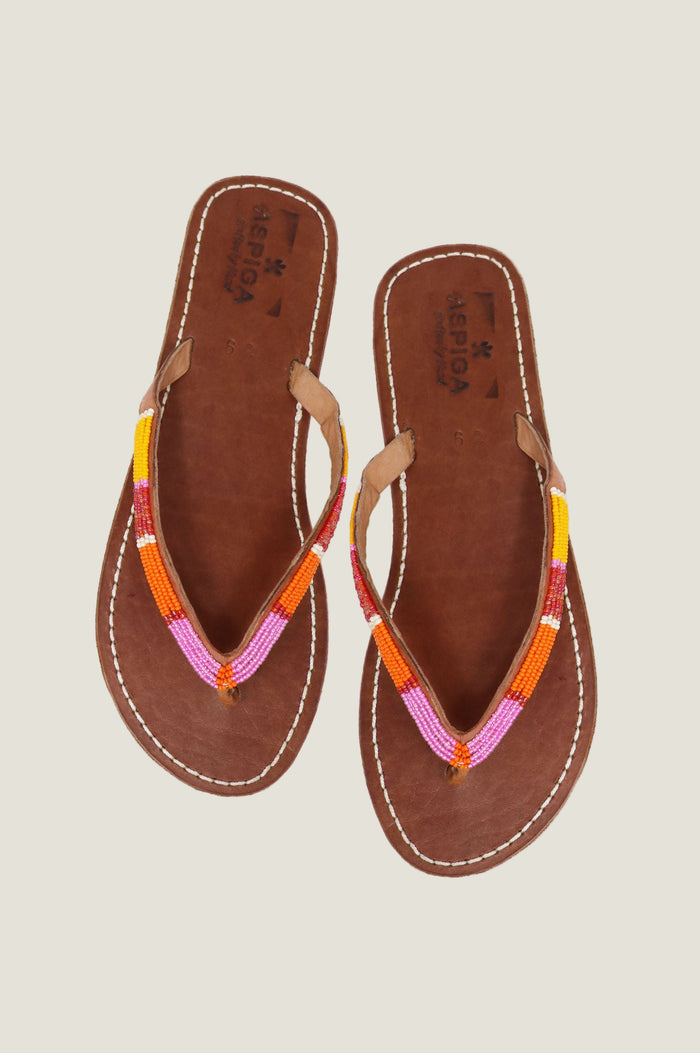 aspiga Naisha Soft Padded Sole Leather Sandals