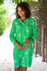 Sandy-EcoVero-Shirt-Tunic-Waterlily-Green