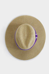 Panama Hat | Purple/ Lilac