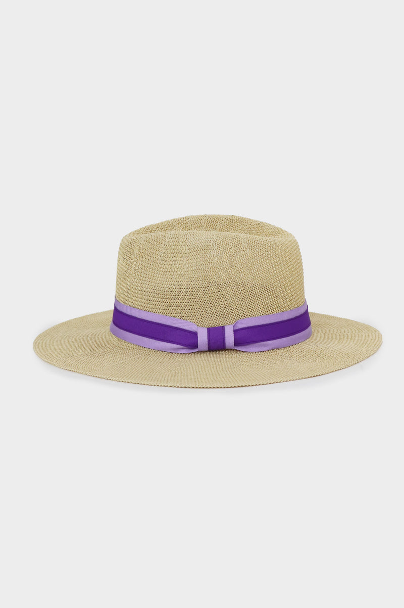 Panama Hat | Purple/ Lilac