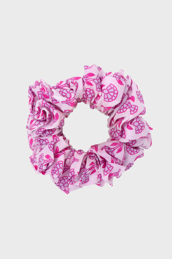 Scrunchie | Flower Pink/ Lilac