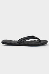 Recycled Leather Sandals | Black - Aspiga