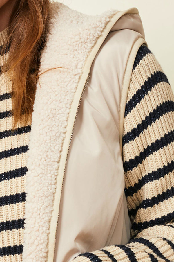 Reversible-Eco-Hooded-Gilet-Cream