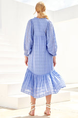 Tasha Dress | Mid Blue