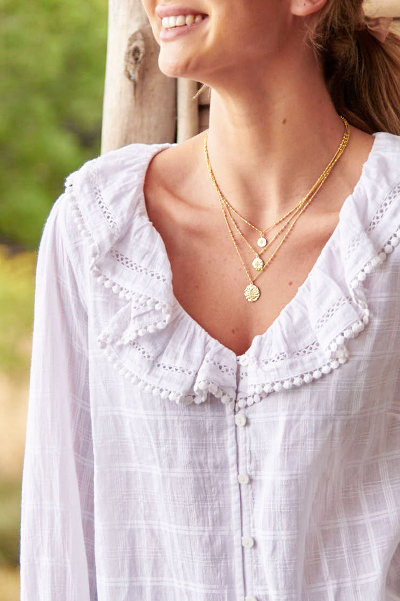 Trixie Blouse | White
