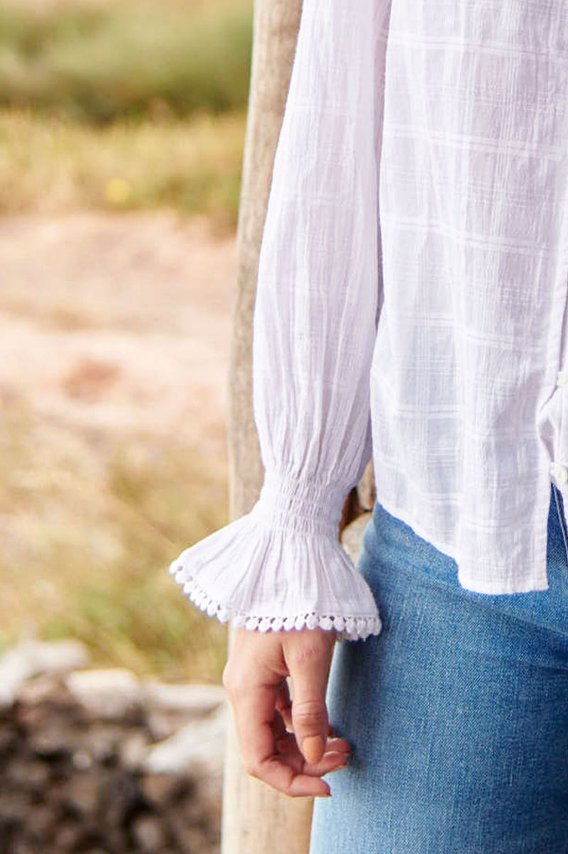 Trixie Blouse | White