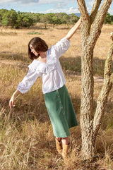 Ivy Blouse | White