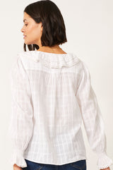 Trixie Blouse | White