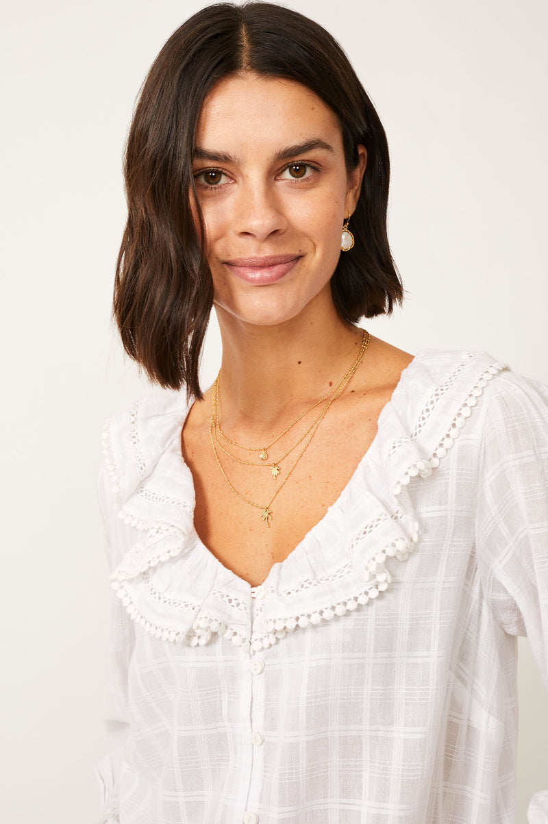 Trixie Blouse | White