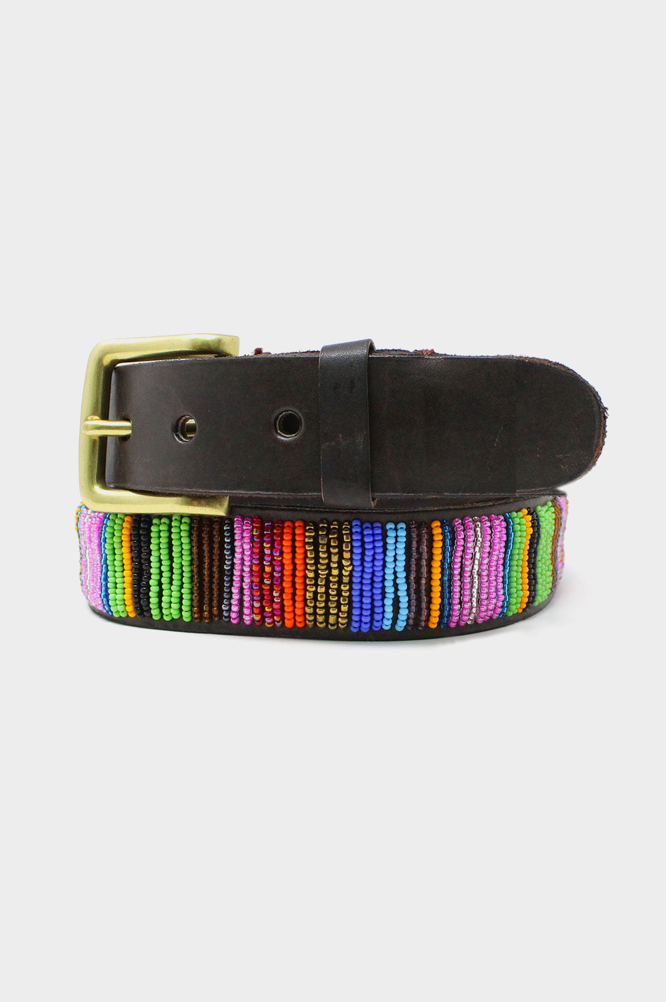 Vertical-Full-Beaded-Leather-Belt-Multishine