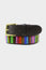 Vertical Full Beaded Leather Belt | Multishine