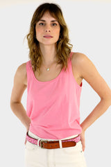 Vest Top | Bubble Pink